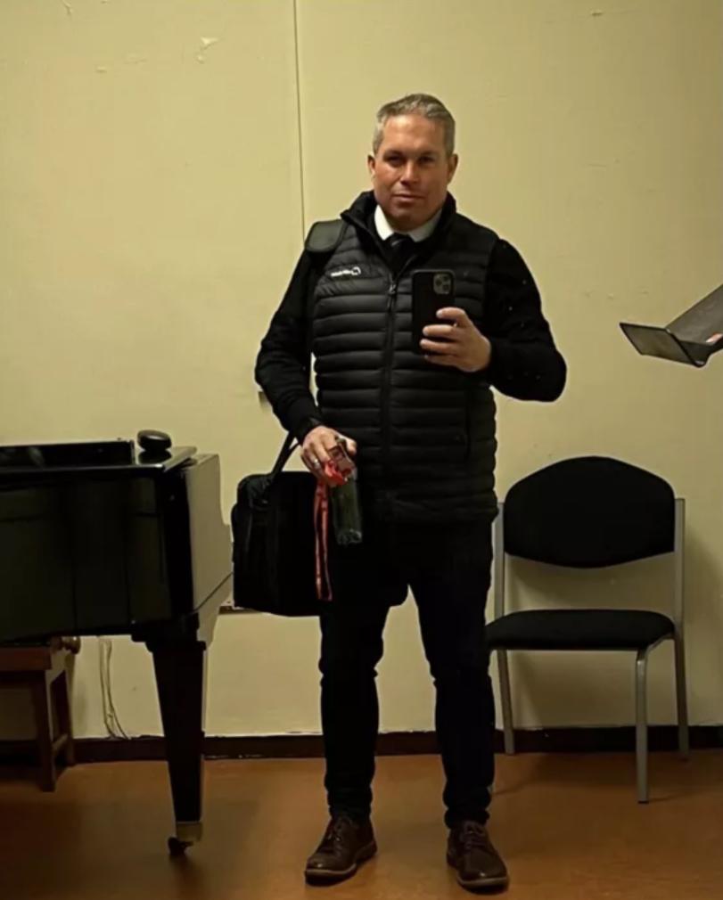 Paul at the School of Music